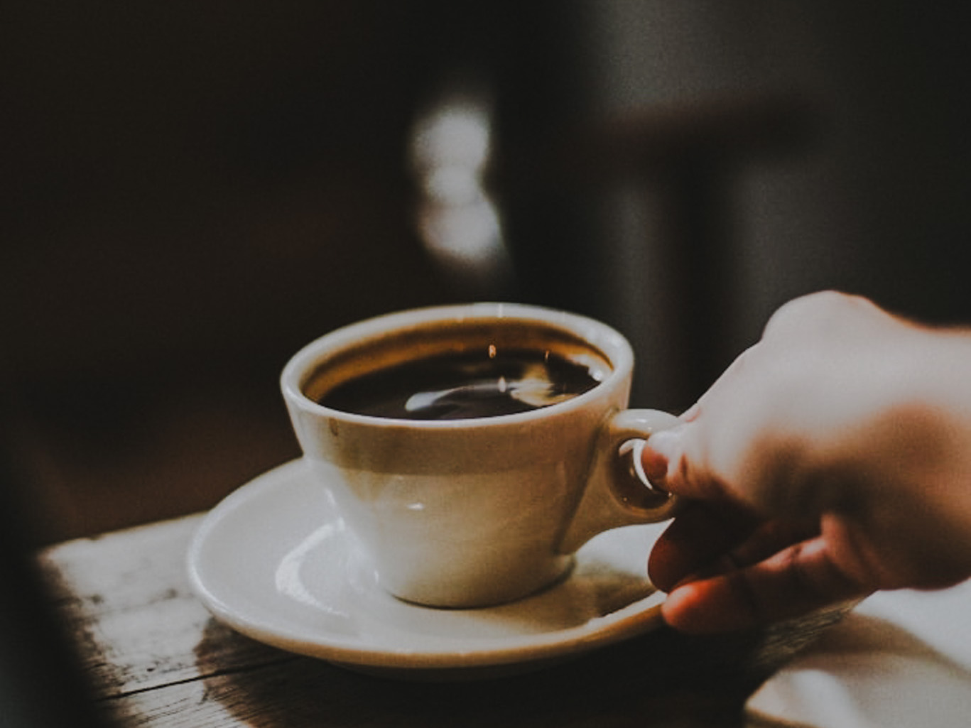 手元のコーヒー